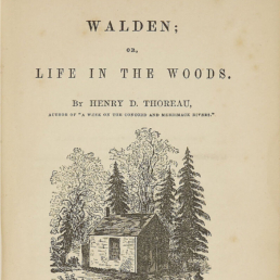 Walden by Henry David Thoreau