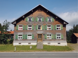 Traditional farmhouse of the Bregenz Forrest region
