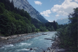 Bregenzer Ach near Schnepfau