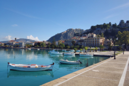 Boats in Nafplio Harbor