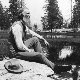 John Muir in Yosemite National Park in 1902