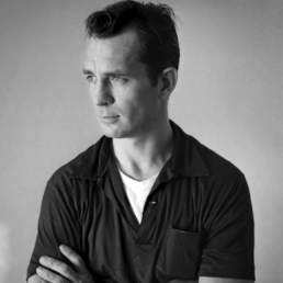 Jack Kerouac auf einer Fotografie aus dem Jahr 1956