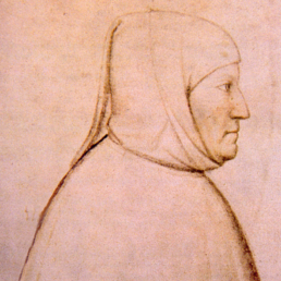 Portrait of Petrarca by Altichiero